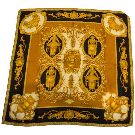 versace scard|vintage Versace scarf.